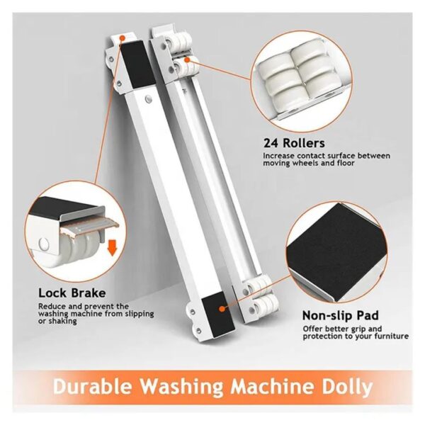 Adjustable Stand (Heavy Duty Appliance Rollers)