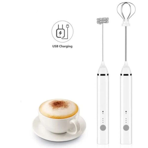 Rechargeable Frother (USB Speed-Adjustable Milk Frother)