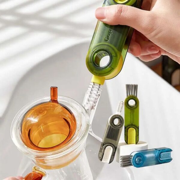 Bottle Brush Cleaner (3-in-1 Multifunctional Cleaning Brush)