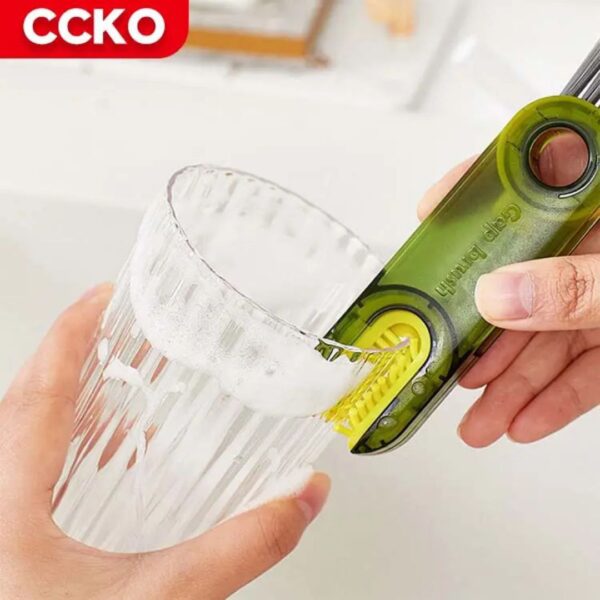 Bottle Brush Cleaner (3-in-1 Multifunctional Cleaning Brush)