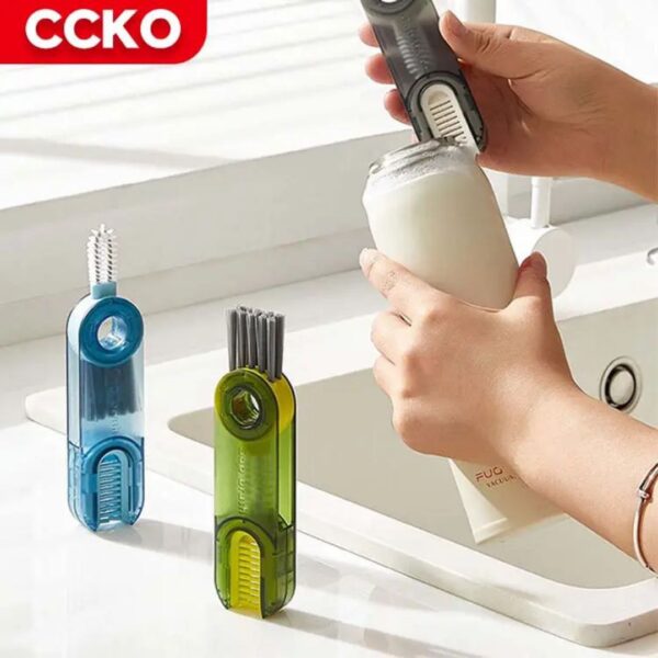 Bottle Brush Cleaner (3-in-1 Multifunctional Cleaning Brush)
