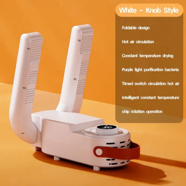Shoe Dryer (Portable Footwear Deodorizer with Timer)