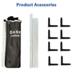 Foldable Laundry Bag (3-Section Sorting Hamper)