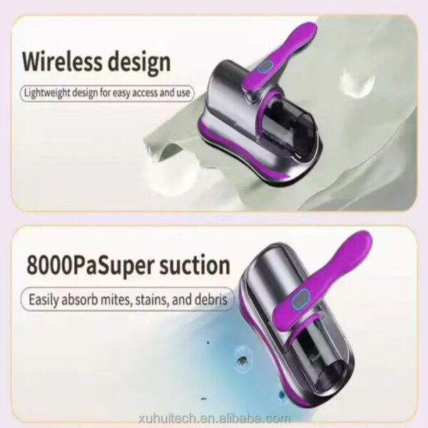 Lint Vacuum Cleaner / UV Mattress Vacuum Cleaner (Cordless)