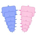 Silicon Food Cover / Longzon 6-Pack Rectangular Silicone Stretch Lids