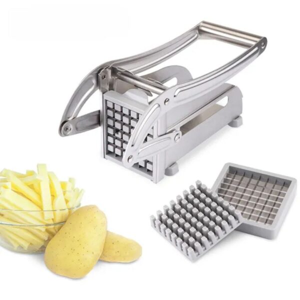 Manual Potato Cutter (Stainless Steel, Ergonomic)
