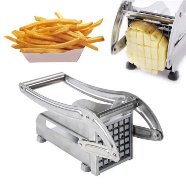 Manual Potato Cutter (Stainless Steel, Ergonomic)