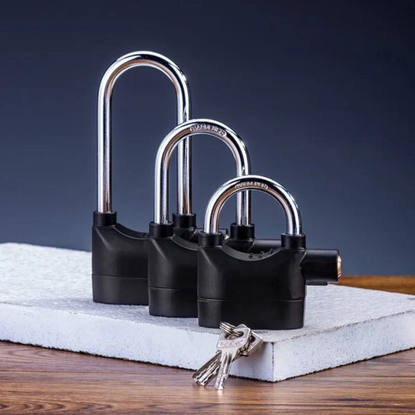 Alarm Padlock (Anti-Theft Security Lock)