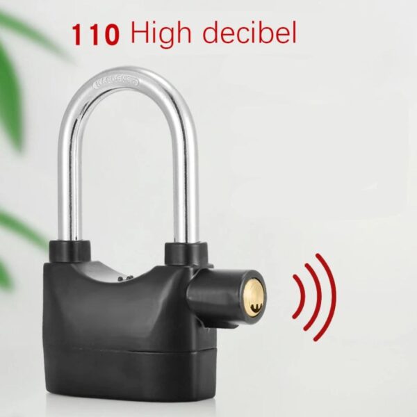 Alarm Padlock (Anti-Theft Security Lock)