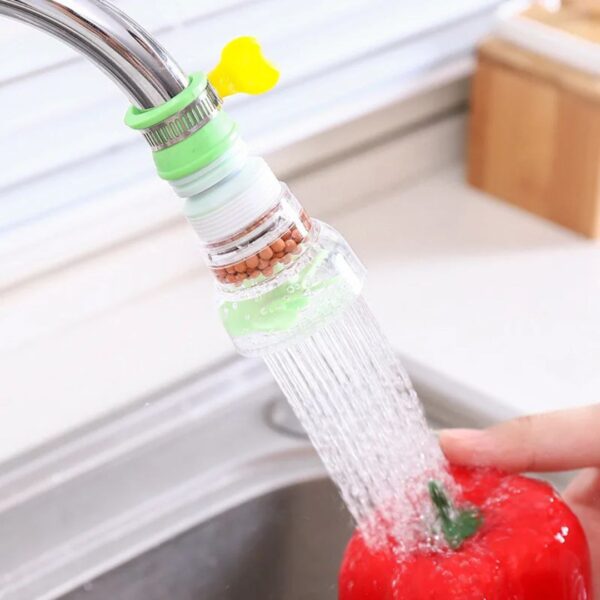Sink Faucet Filter / 360-Degree Rotating Faucet Attachment