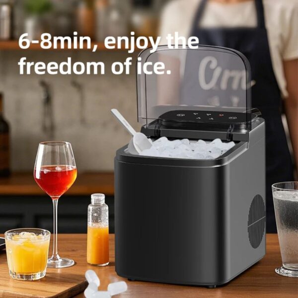 1.5 Liters Hoffmans Electric Ice Cube Maker (Portable Countertop)
