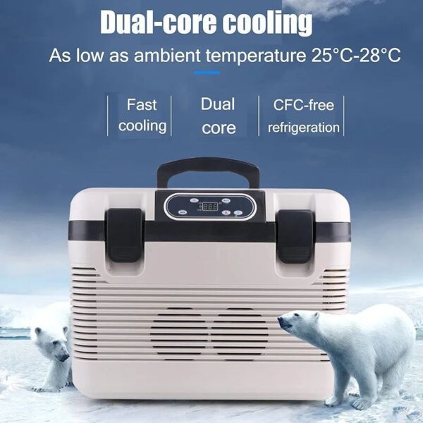 19 Liters Portable Mini Refrigerator (Cooling & Heating)