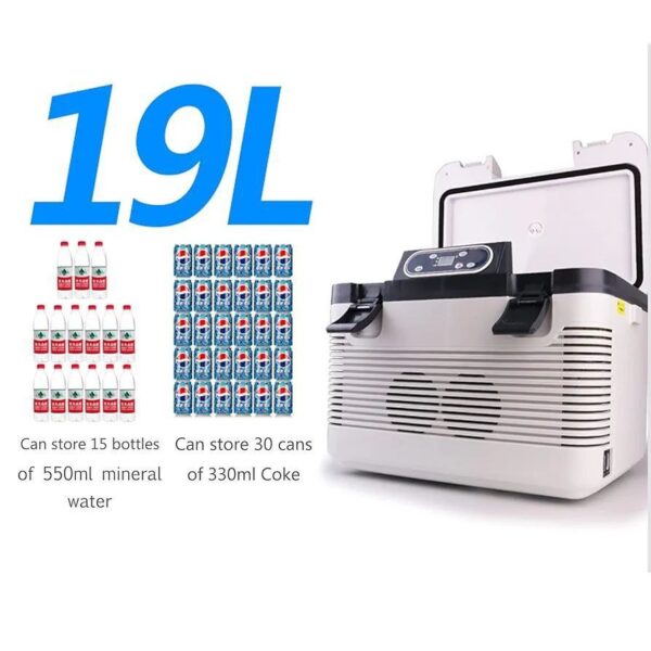19 Liters Portable Mini Refrigerator (Cooling & Heating)