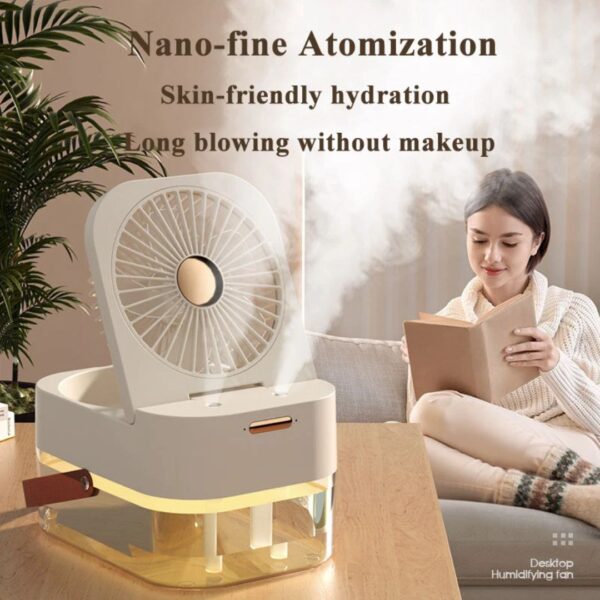 Air Cooler Mist Fan / Portable Evaporative Humidifier