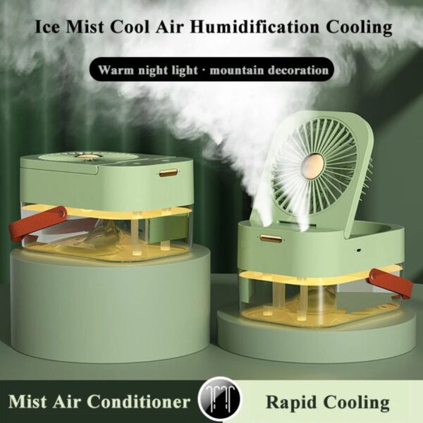 Air Cooler Mist Fan / Portable Evaporative Humidifier