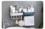 Multi-functional Shelf (Wall-Mounted Plastic Storage Rack)