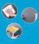 Multi-functional Shelf (Wall-Mounted Plastic Storage Rack)