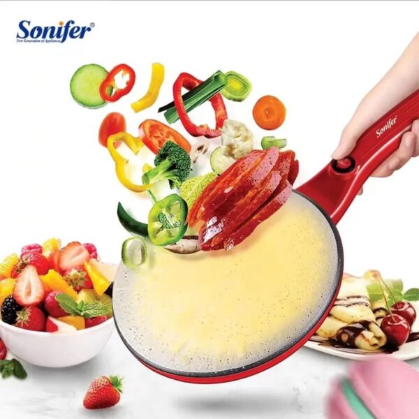 Electric Crepe Maker (Also for Pancakes & Pizzas)