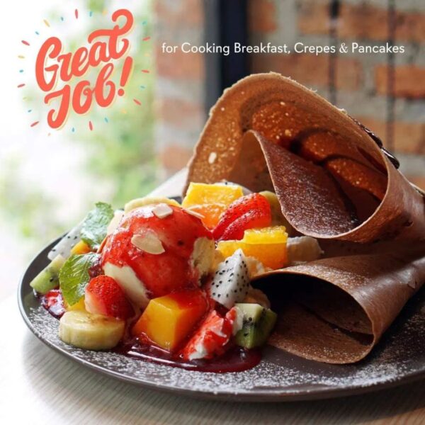 Electric Crepe Maker (Also for Pancakes & Pizzas)