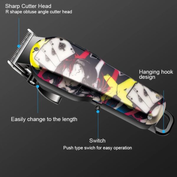 Sokany Rechargeable Hair Clipper (Professional Grade)