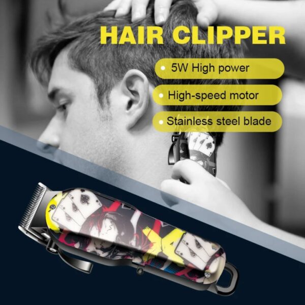 Sokany Rechargeable Hair Clipper (Professional Grade)