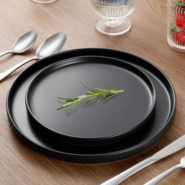 16 Pcs Dinner Set (Stone Lain Celina Black Stoneware)