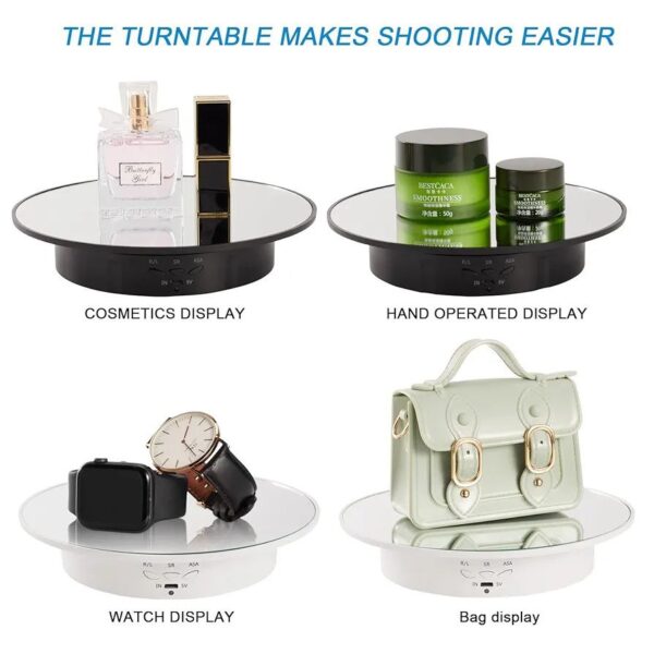 Rotating Turntable / 360-Degree Electric Display Stand