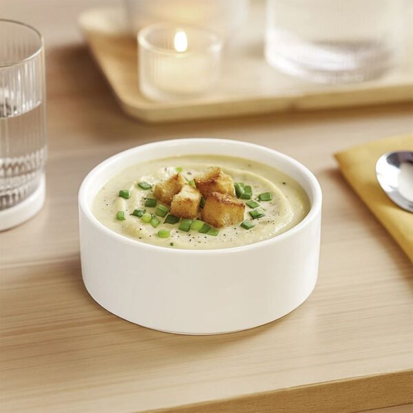 24 Pcs Dinner Set (Jinq Angyi White Porcelain)