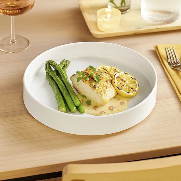 24 Pcs Dinner Set (Jinq Angyi White Porcelain)