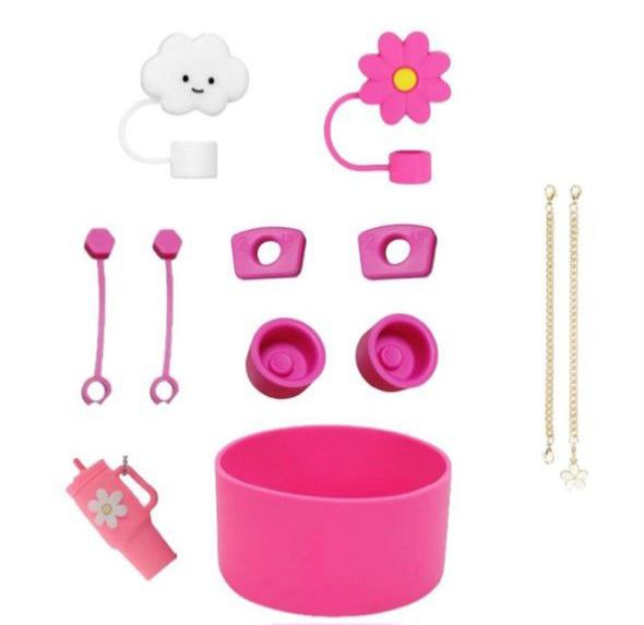 Tumbler Accessories Set (Spill-Proof for Stanley Cups)