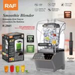 2L Raf Sound Proof Blender (1200W High-Speed Professional Blender)