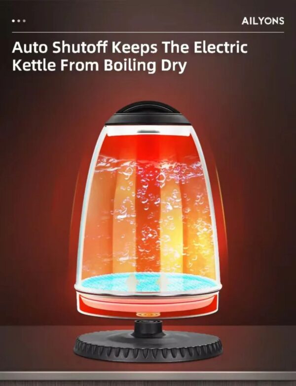 Marado 2 Liters Glass Electric Kettle (BPA-Free)