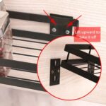 Wall Mounted Shelf (Metal Spice Rack / Shower Caddy)