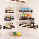 Wall Mounted Shelf (Metal Spice Rack / Shower Caddy)