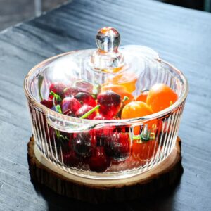 Glass Bowl / Casserole Dish with Lid