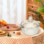 Glass Bowl / Casserole Dish with Lid