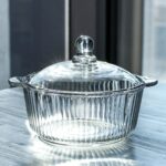 Glass Bowl / Casserole Dish with Lid