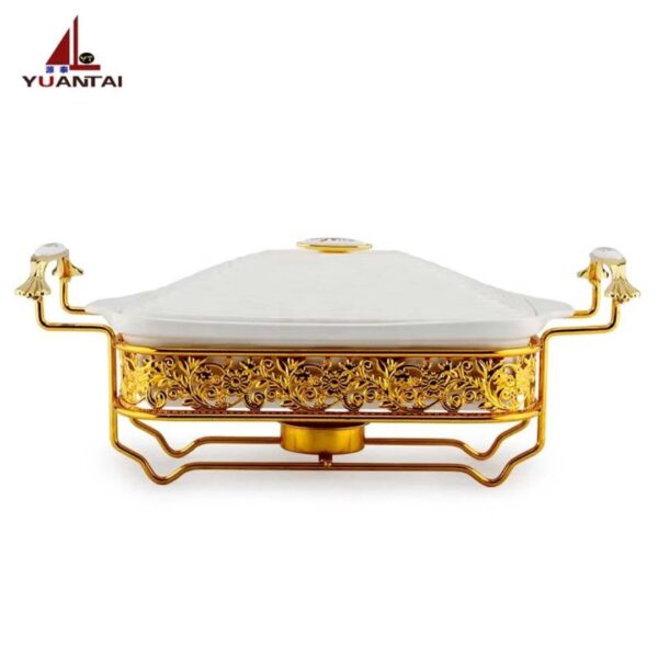 2.5 Liters Luxury Ceramic Chafing Dish Buffet Set
