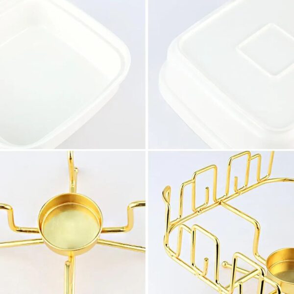 3 Liters Luxury Oval Ceramic Chafing Dish