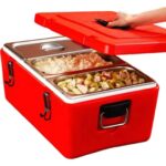 40 Liters 3-Compartment Insulated Ice Barrel (Thermal Food Container)