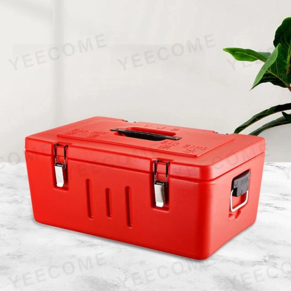 40 Liters 2-Compartment Insulated Ice Barrel (Food Warmer/Hot Box)