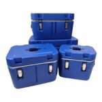 4 Pcs Insulated Ice Barrel Cooler Box Set