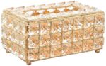 Rectangular Crystal Luxury Tissue Holder / Box Cover