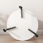 2 Tier Round Movable Side Table (Nordic Style)