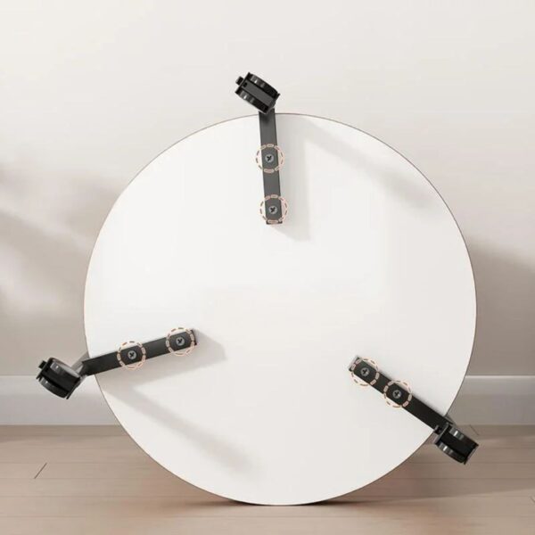 2 Tier Round Movable Side Table (Nordic Style)