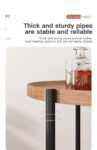 2 Tier Round Movable Side Table (Nordic Style)