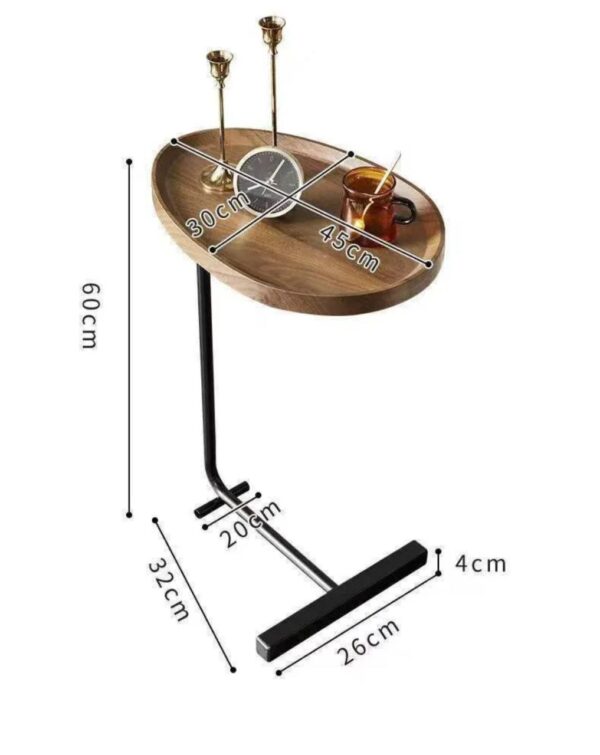 C Shaped Corner Table / Sofa Side Table