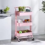 3 Tier Multipurpose Rolling Utility Cart