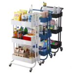 3 Tier Multipurpose Rolling Utility Cart