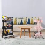 3 Tier Multipurpose Rolling Utility Cart